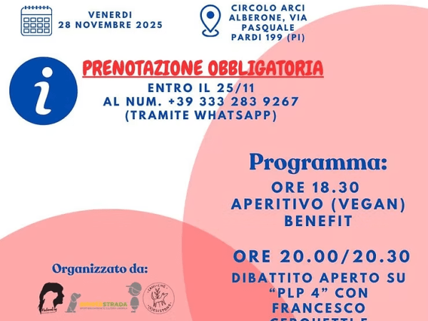 Dibattito aperto CAMPAGNA NO PLP a cura dei relatori Francesco Cerquetti e Benedetta&nbsp;Ciotoli